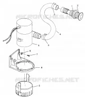 BOMBA DE ACHIQUE SL 700 B964066 and  Intl. SL 700 I964066 (4935633563B013)