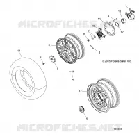 RUEDAS, FRONT AND HUB