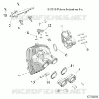 ENGINE, INTAKE AND CUERPO DE MARIPOSA