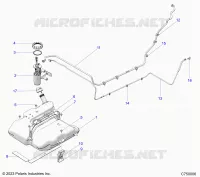 SISTEMA DE COMBUSTIBLE, FUEL TANK ASM.