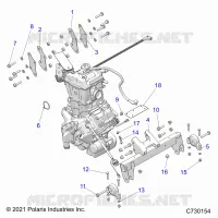 ENGINE, ENGINE AND TRANSMISIÃ“N MOUNTING