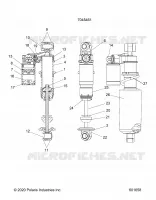 SUSPENSION, CHOQUE FRONTAL TRACK