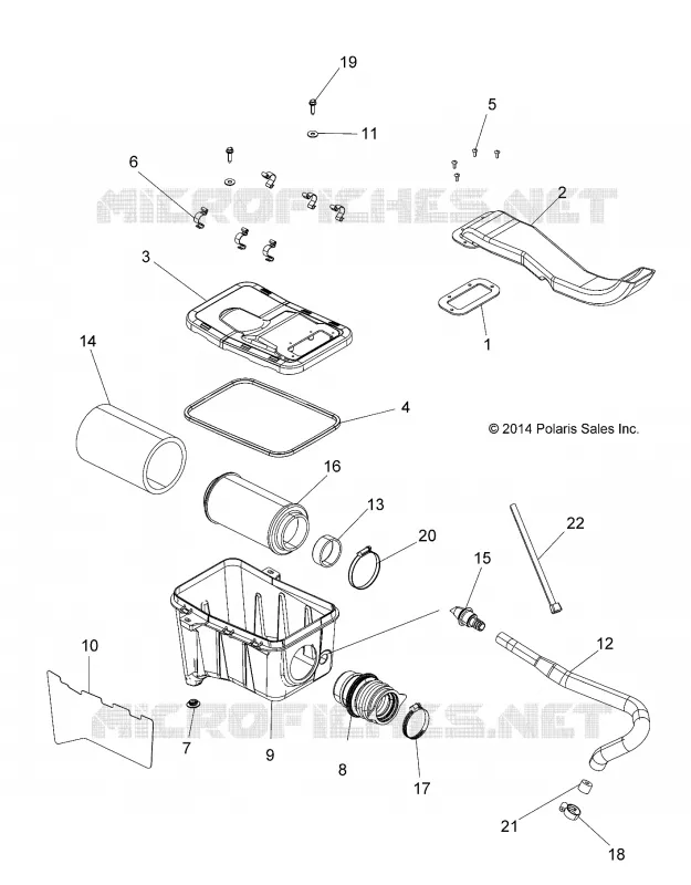 MOTOR, TOMA DE AIRE SYSTEM