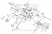 TRASERO ARM PAR 700 XCR 0985678(A) and EUROPEAN 700 XCR E985678 (4943114311B013)