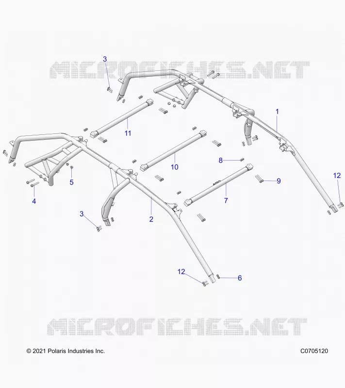 CHASSIS, CAB BASTIDOR