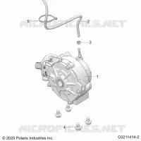 TREN, FRONT GEARCASE MOUNTING