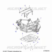 CHASSIS, MAIN FRAME AND ESQUÃD PLATES