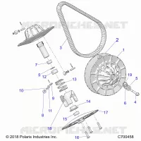 TREN, SECONDARY CLUTCH