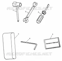 KIT DE HERRAMIENTA SL 900 B974091 and SL 1050 B974090 (4940974097C001)