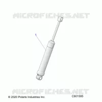 SUSPENSION, SHOCK TRASERO TRACK