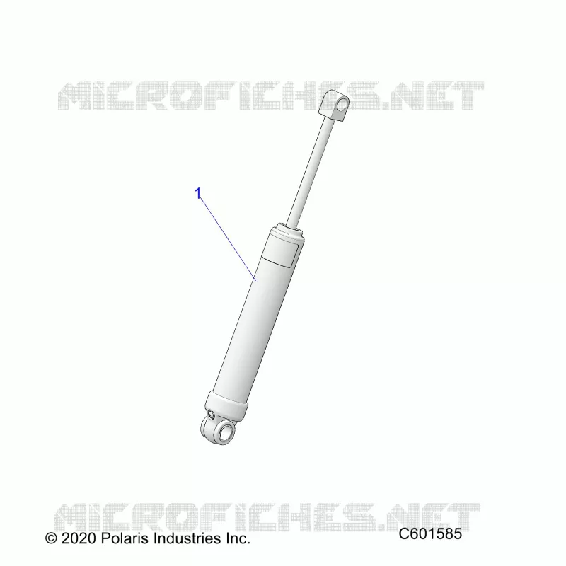 SUSPENSION, SHOCK TRASERO TRACK