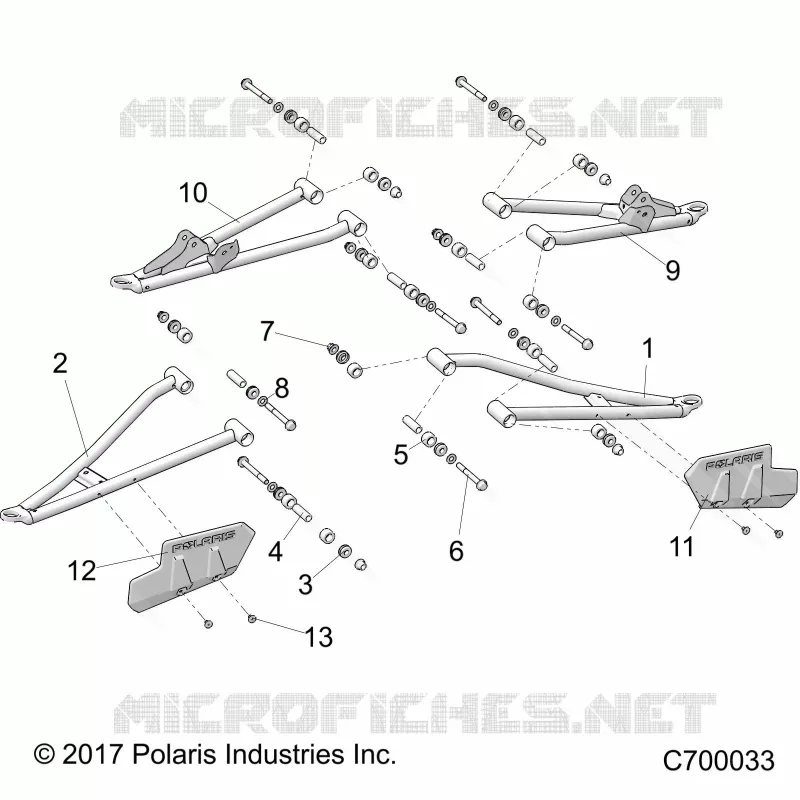 SUSPENSIÃ“N DELANTERA CONTROL ARMS