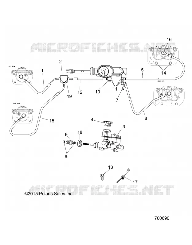 BRAKES, LINES AND CILINDRO MAESTRO