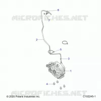 TREN, FRONT GEARCASE MOUNTING