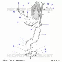 ASIENTO, MOUNTING AND BELTS