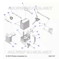 ELECTRICA, BATTERY BOX  ASM.