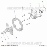 SUSPENSIÃ“N DELANTERA CARRIER- Z22NAE99FK/NK (C0704127-2)