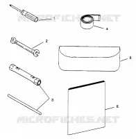 KIT DE HERRAMIENTA XLT 0970756, XLT SKS 0970556,  and XLT RMK 0970956 (4937693769C005)
