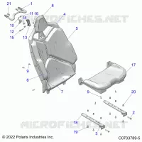 ASIENTO ASM.,REAR