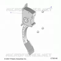 ENGINE, PEDAL DEL ACELERADOR