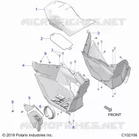 ASIENTO AND FOOTWELLS