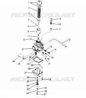 CARBURADOR 440 0952760, 440 SKS 0952560,  and EUROPEAN 440 SKS E95 (4929032903C011)