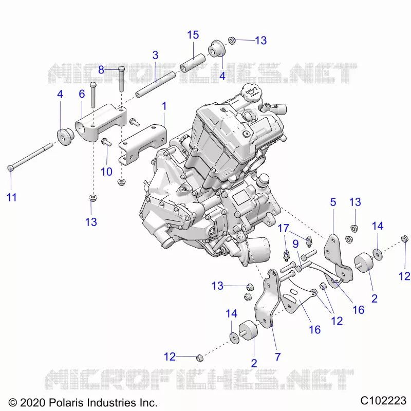 MOTOR, MOUNTING