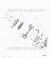 BRAKES, PINZA FRENO TRASEIRA