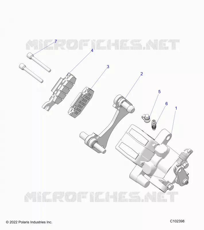 BRAKES, PINZA FRENO TRASEIRA