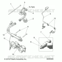 FUEL SYSTEM, RAIL, LINES AND CUERPO DE MARIPOSA