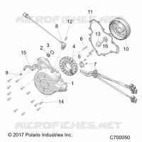 ENGINE, STATOR AND VOLANTE