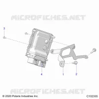 ELECTRICA, ECU MOUNTING