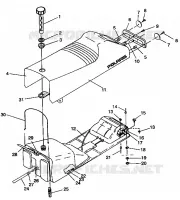 ASIENTO Y tanque de gas ASAMBLEA 440 E942760 and 440 SKS E942560 (49273927390003)