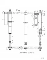 SUSPENSION TRASERA SHOCK INTERNALS