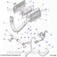 ENGINE, TOMA DE AIRE SYSTEM