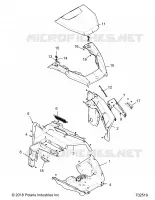 CAPUCHA AN FRONT FENDERS