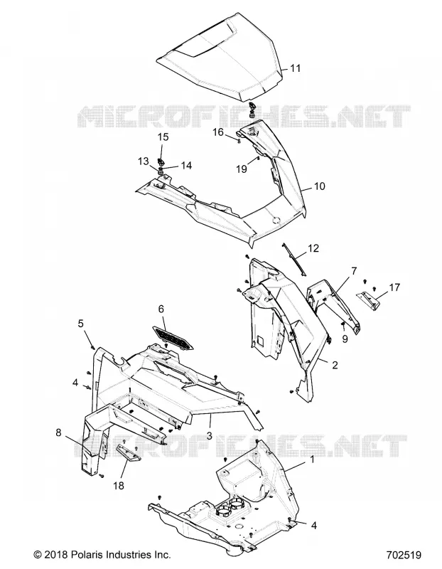CAPUCHA AN FRONT FENDERS