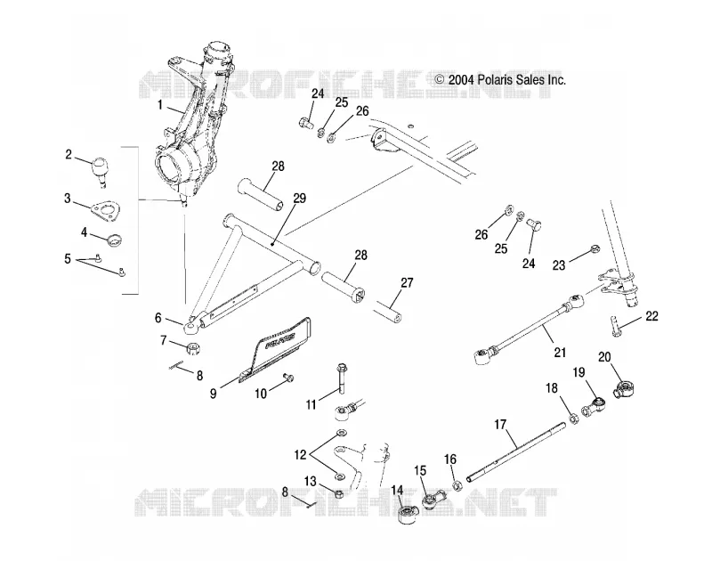 A-ARM and PUNTAL MOUNTING
