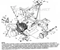 MONTAJE DEL MOTOR XPLORER 300 W969130 (4935903590A010)