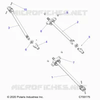 TREN, FRONT, MID, REAR PROP SHAFT