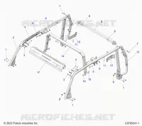 CHASIS, ROLLOVER PROTECTION 5P