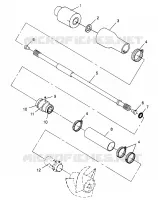 SISTEMA DE MANEJO SL 700 B964066 and  Intl. SL 700 I964066 (4935633563B002)