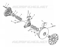 Embrague SPORT 0980443 and SPORT TOURING 0980243 (4942054205C001)