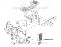 FRONT RACK AND PARACHOQUES DELANTERA