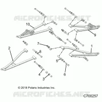 SUSPENSIÃ“N DELANTERA CONTROL ARMS