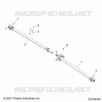 TREN, FRONT PROP SHAFT