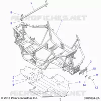CHASSIS, MAIN FRAME AND ESQUÃD PLATE