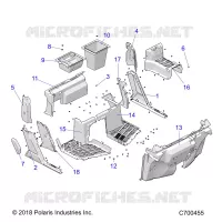PISO DELANTERO- R19RSK99AS/A9/AD/BS/B9/BD (C700455)