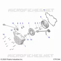 ENGINE, STATOR AND FLYRUEDA