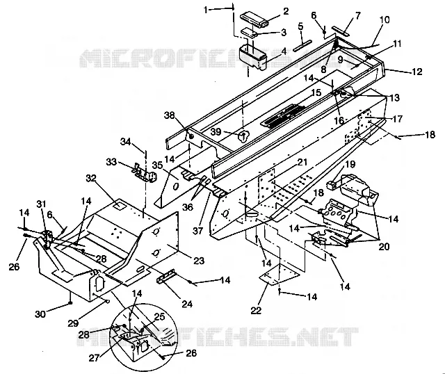 CONJUNTO TÚNEL WIDETRAK GT 0942061 (49261126110001)